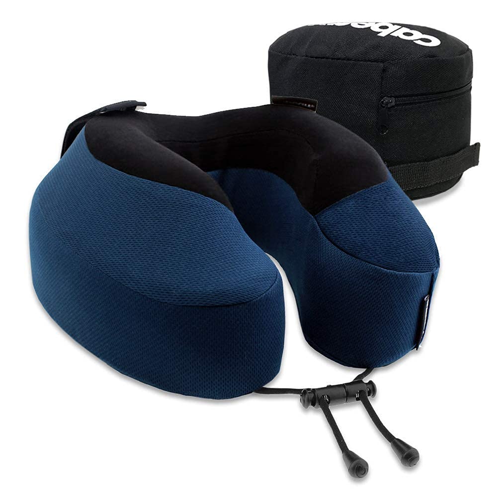 Travel Pillow - Dr Recommended Neck Pillow for Travel - Memory Foam Airplane Pillow