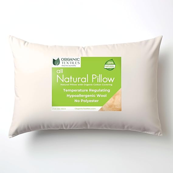 Organic Shredded Latex Children Pillow for Sleeping (Child Size, 16x20)