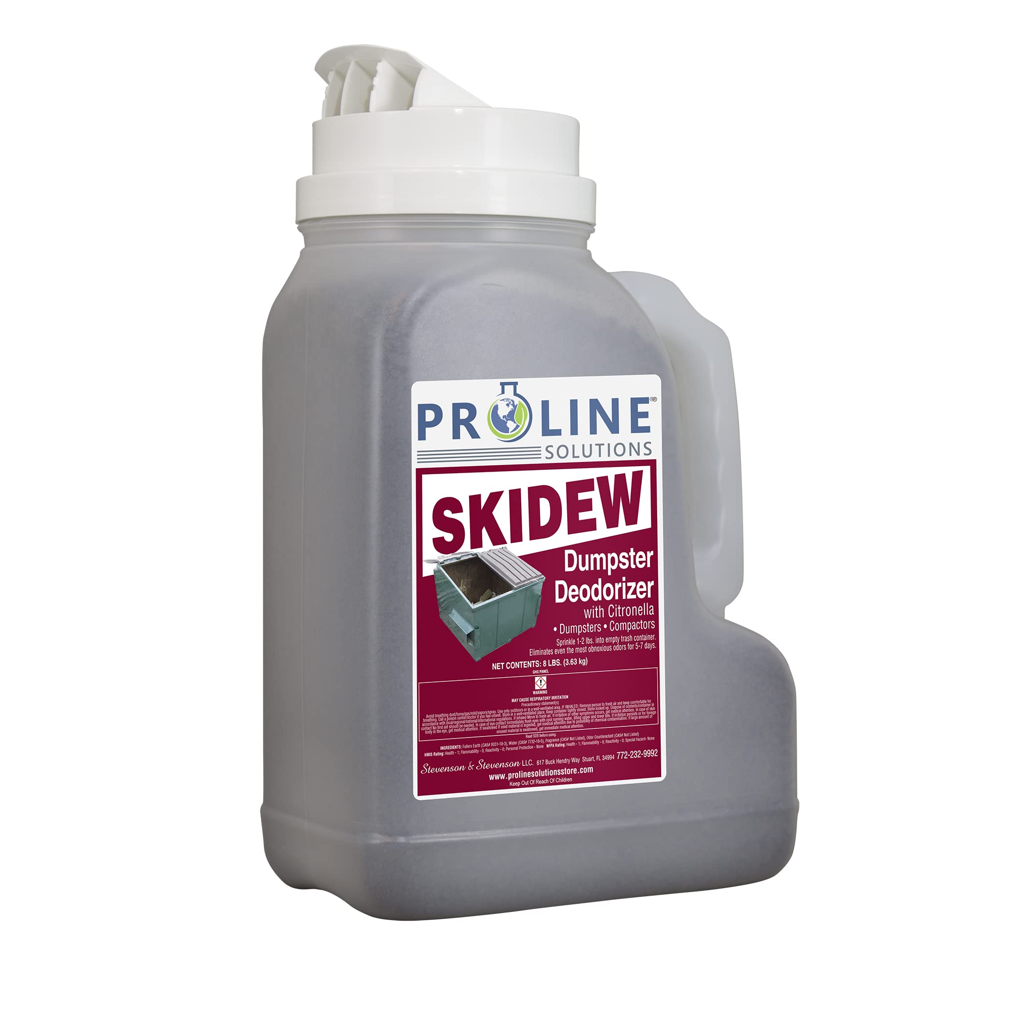 SKIDEW Cherry Dumpster Deodorizer Granules. Long Lasting Cherry scent