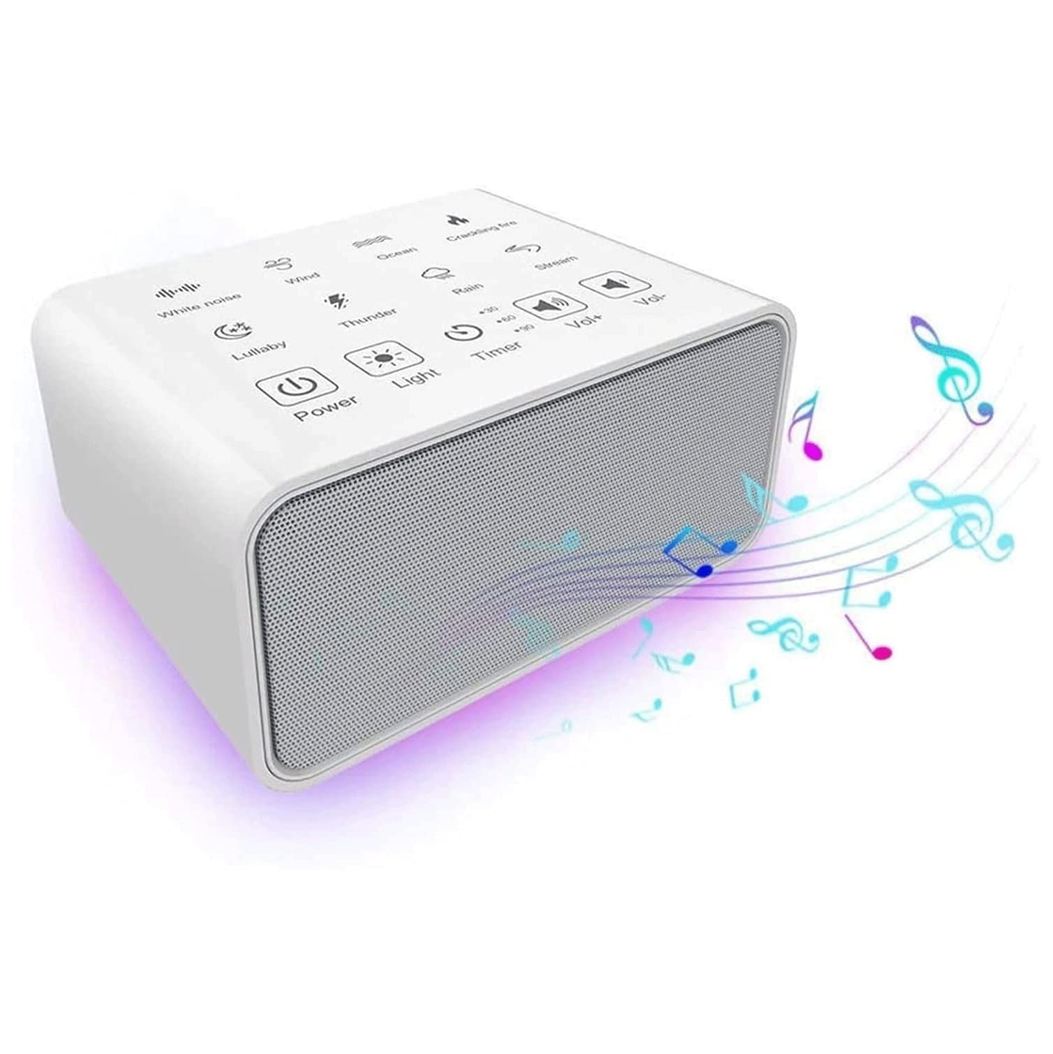 Machines White Noise Machine,8 Soothing Sounds,White Noise Machine