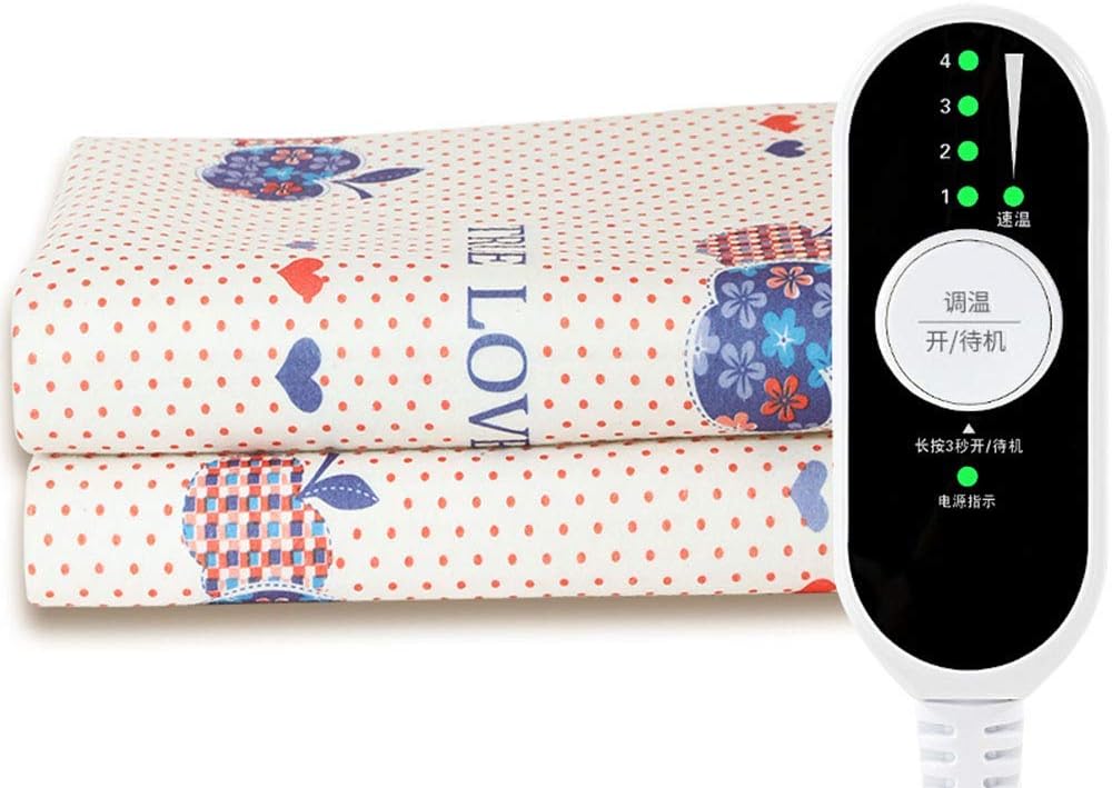 Electric Blanket Flannel Single Electric Heated Blanket Throw
