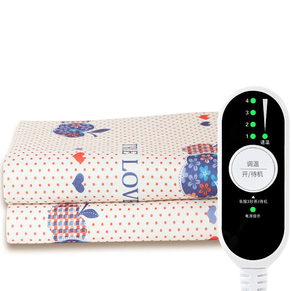 Electric Blanket Flannel Single Electric Heated Blanket Throw