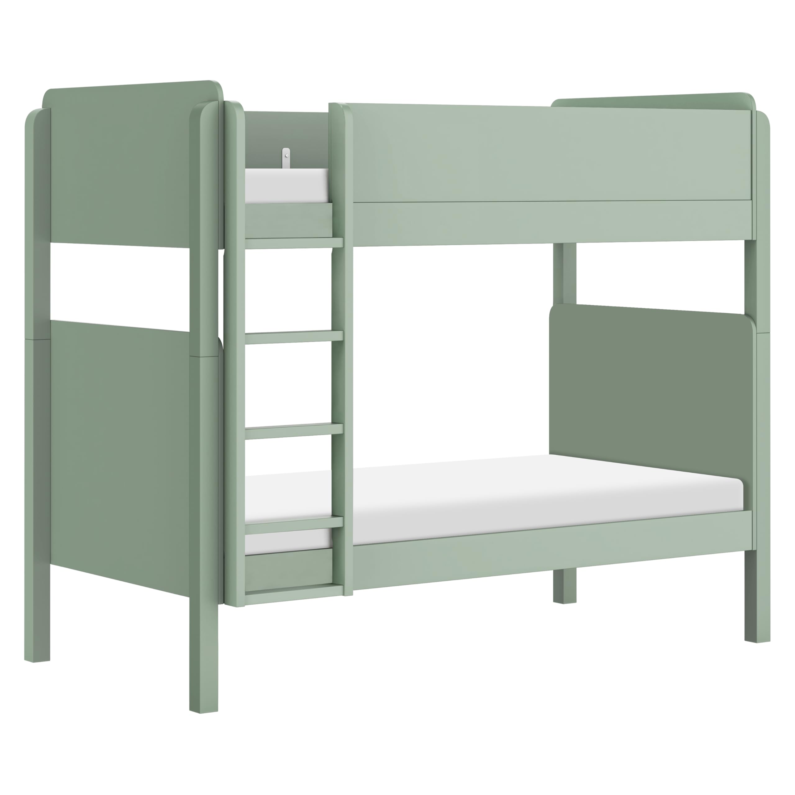 Convertible Bunk Bed in Light Sage, Greenguard Gold Certified