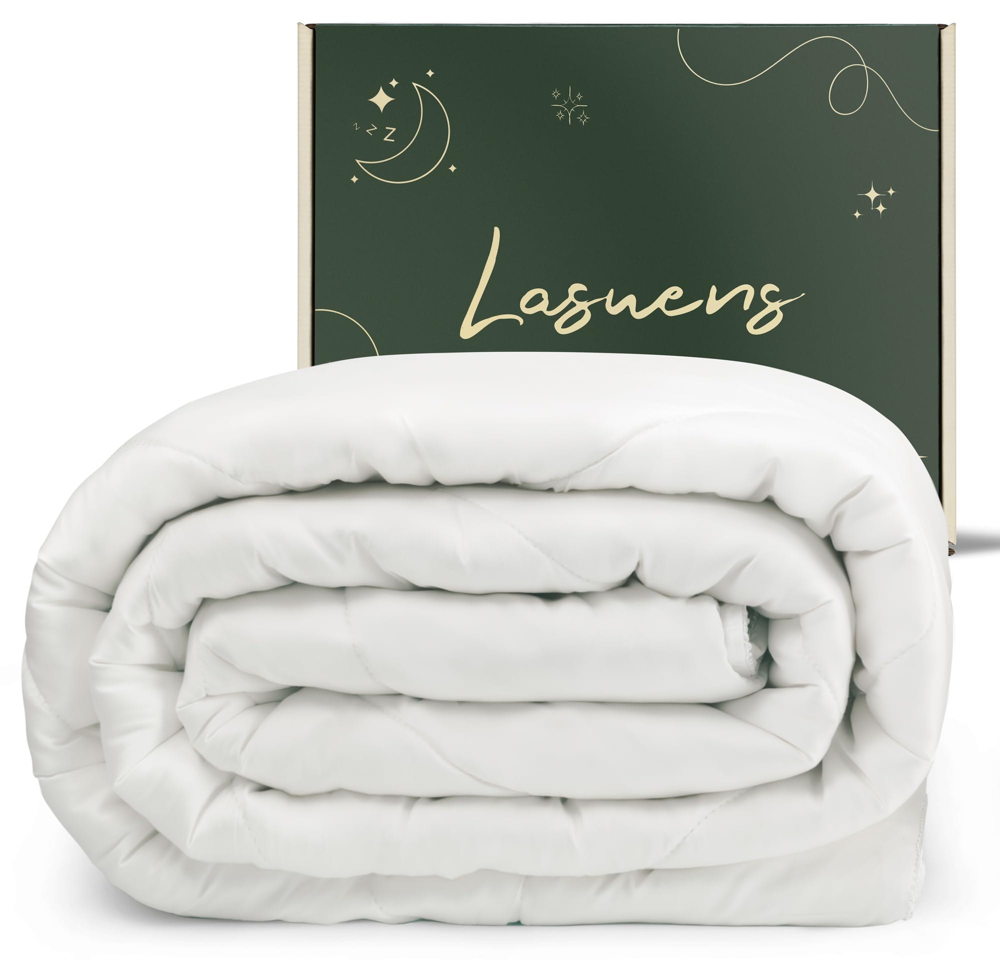 100% Viscose from Bamboo Comforter Queen, Cooling Duvet Insert