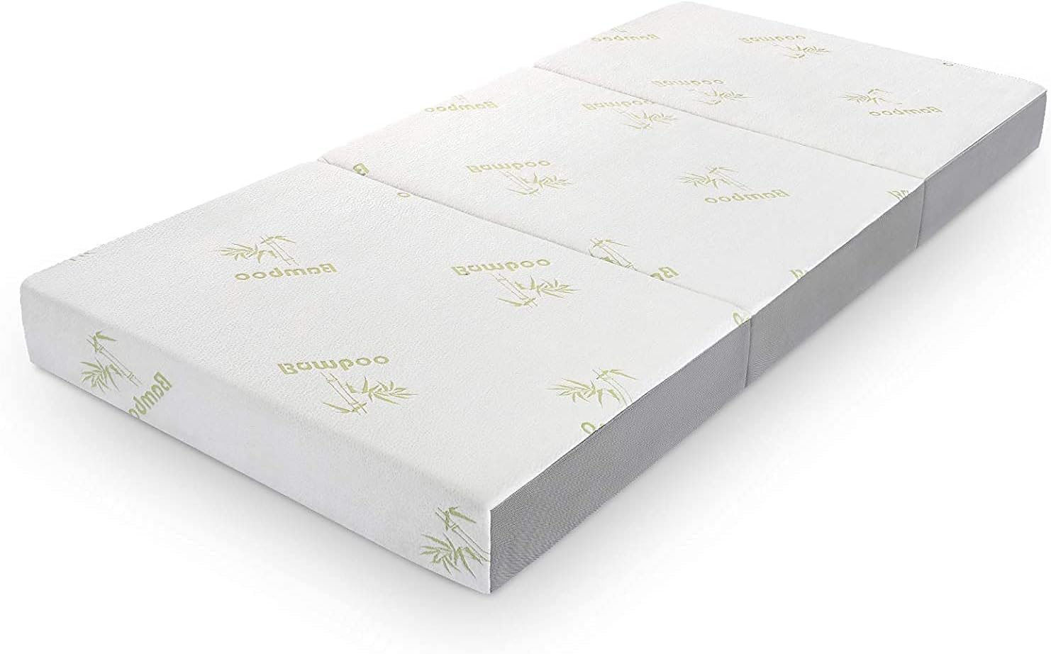 Queen Folding Mattress, 6 Inch Trifold Memory Foam Mattress