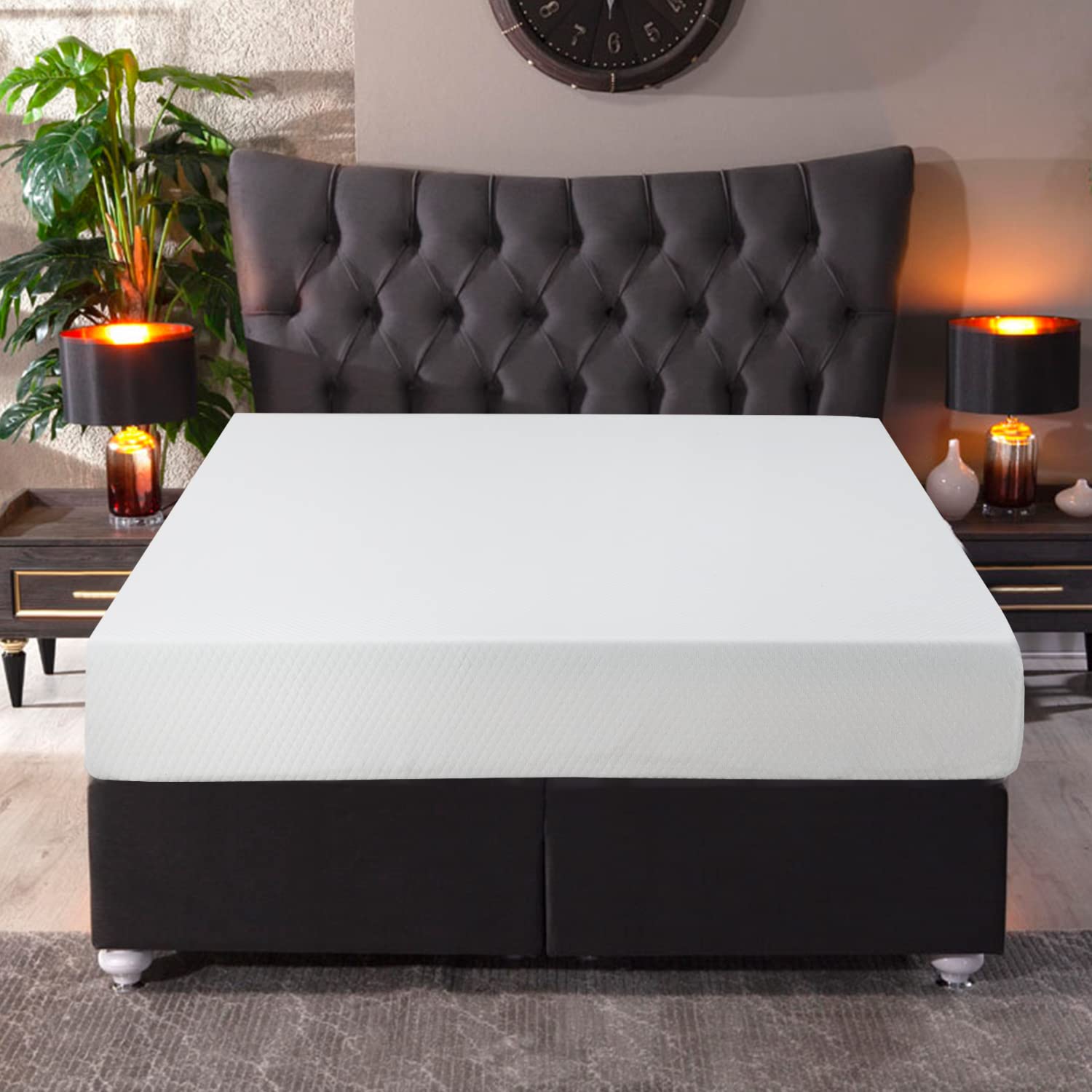 Full Mattress 6 inch Gel Memory Foam Mattress for Cool Sleep & Pressure Relief