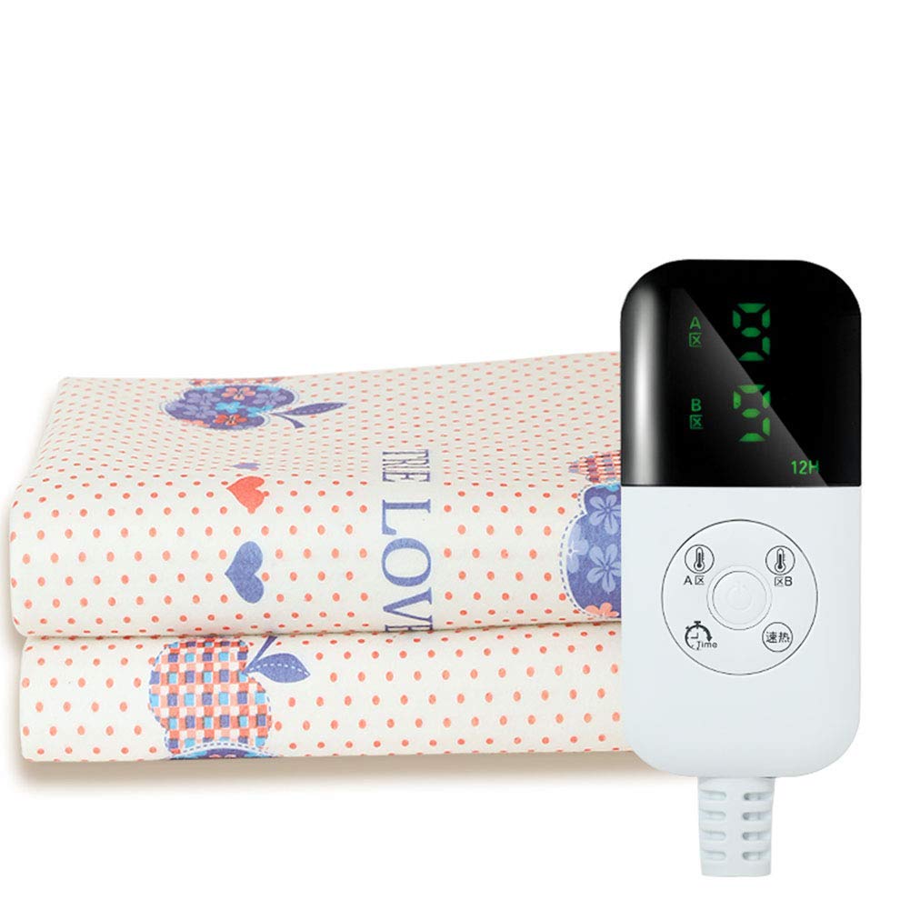 Electric Blanket, Flannel Double Electric Heated Blanket
