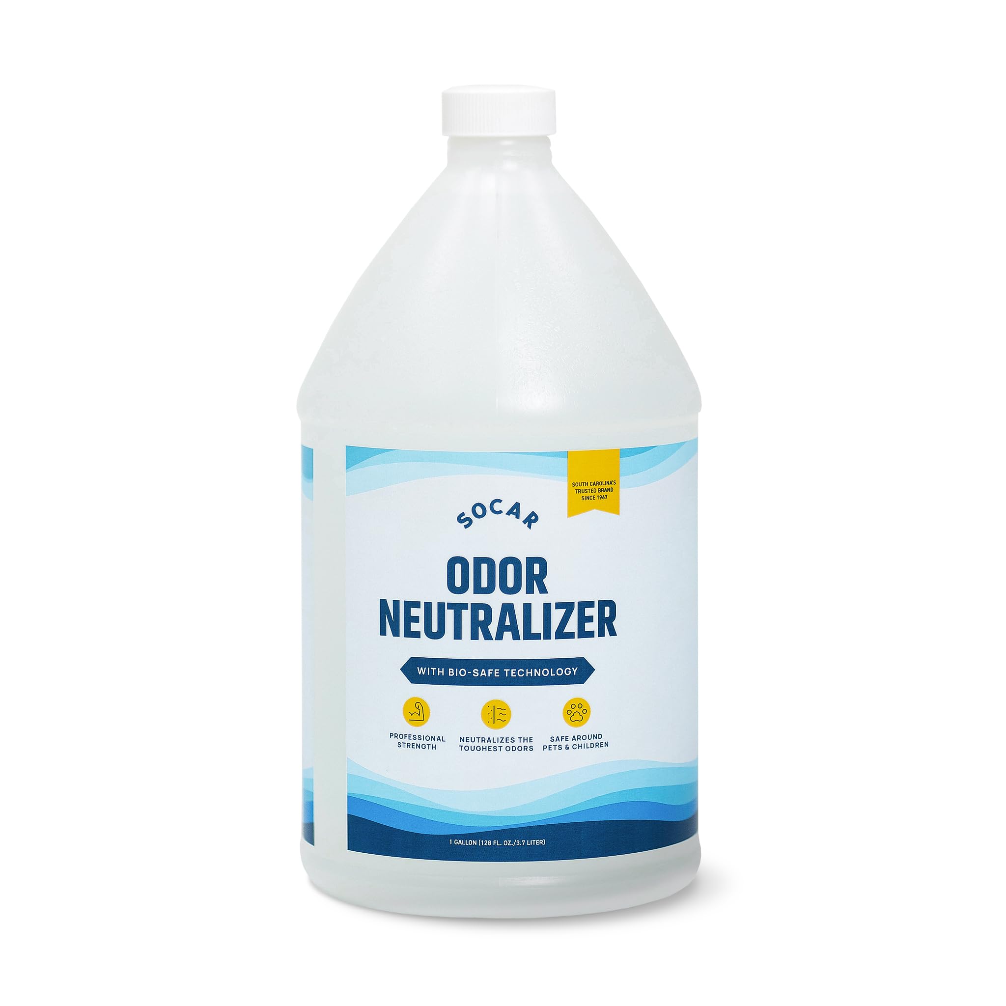 Odor Neutralizer 128oz Liquid REFILL - Odor Eliminator for Home, Office, Gym