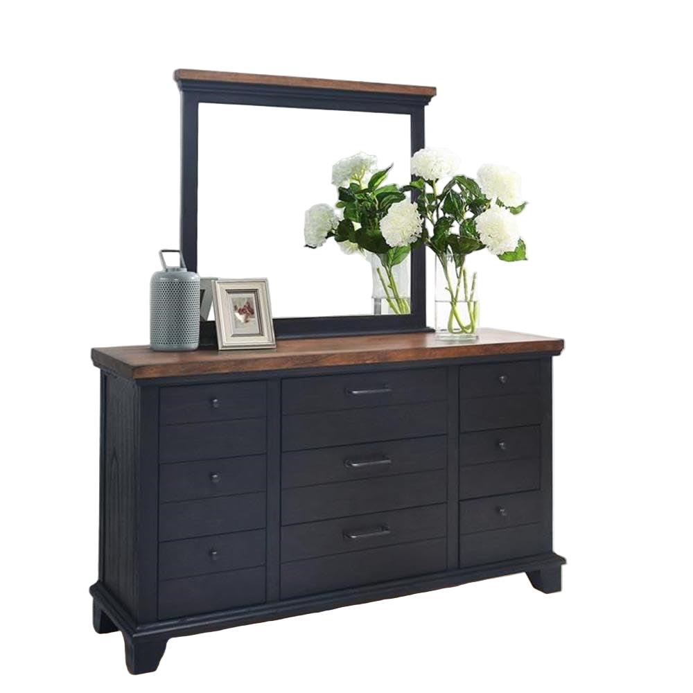 Chocolate and Honey Brown Queen 4-Piece Bedroom Set