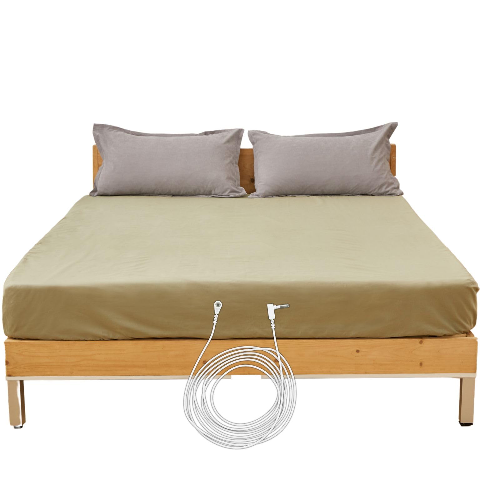 Earthing Sheet, 95% Cotton & 5% Silver Fibers, Reduces Inflammation