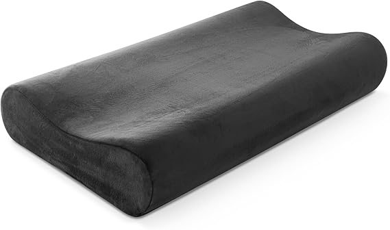 32" King Size Contour Memory Foam Pillow, Neck Pillow for Neck Pain Relief,