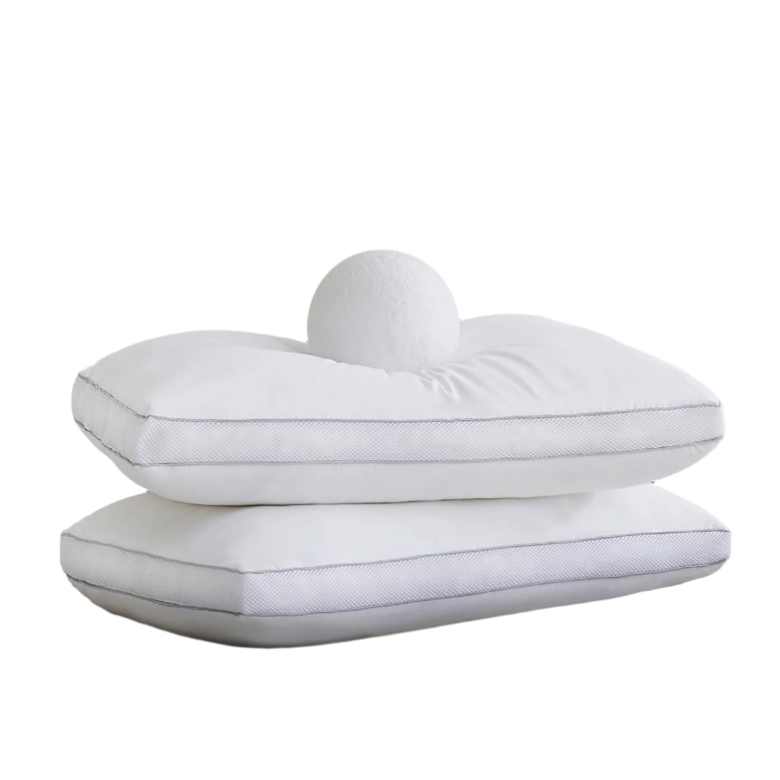 Goose Down Bed Pillows King Size Set of 2 (White), Hotel Collection Pillows