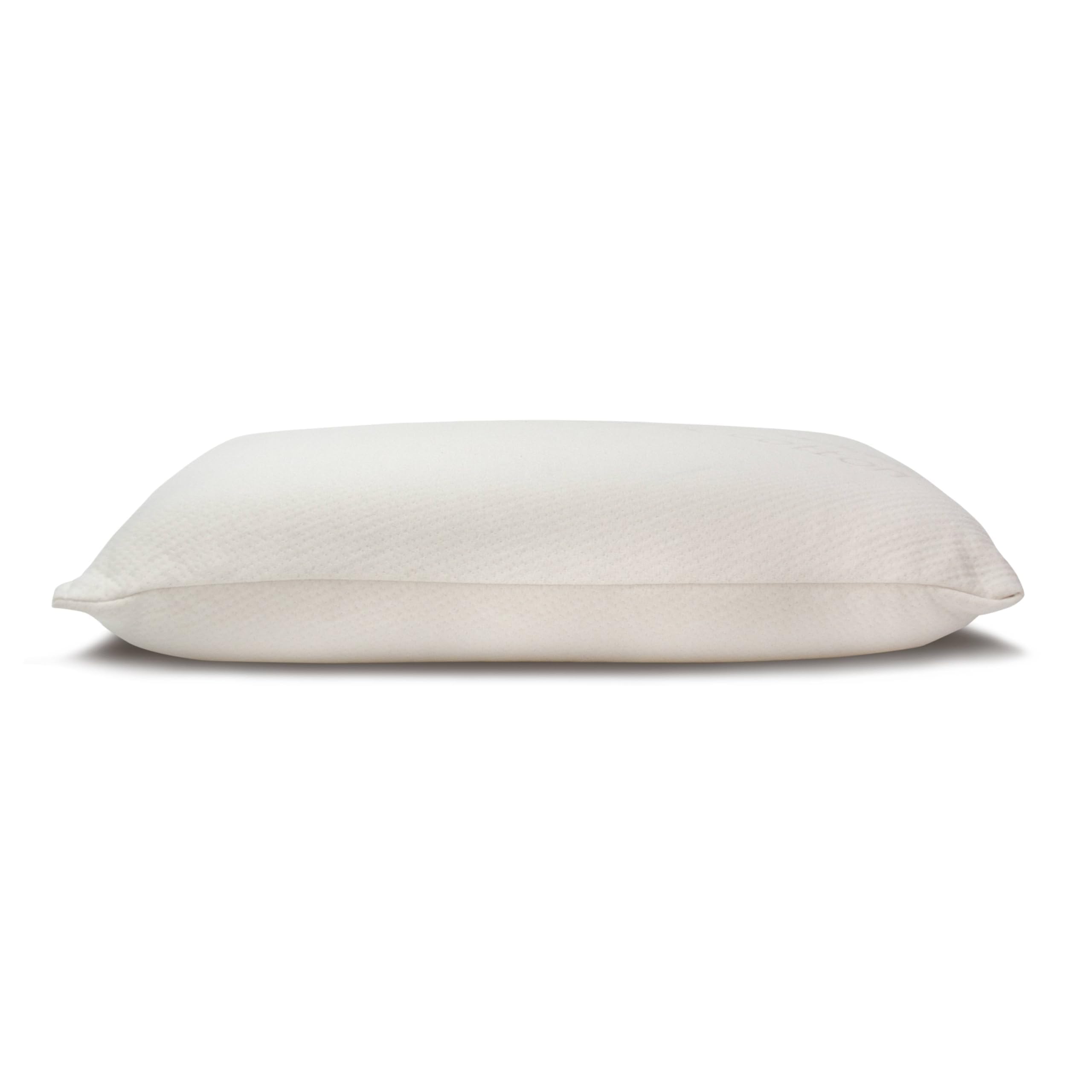 Organic Solid Latex Pillow - Standard Bed Pillow - Luxury Pillow for Comfortable