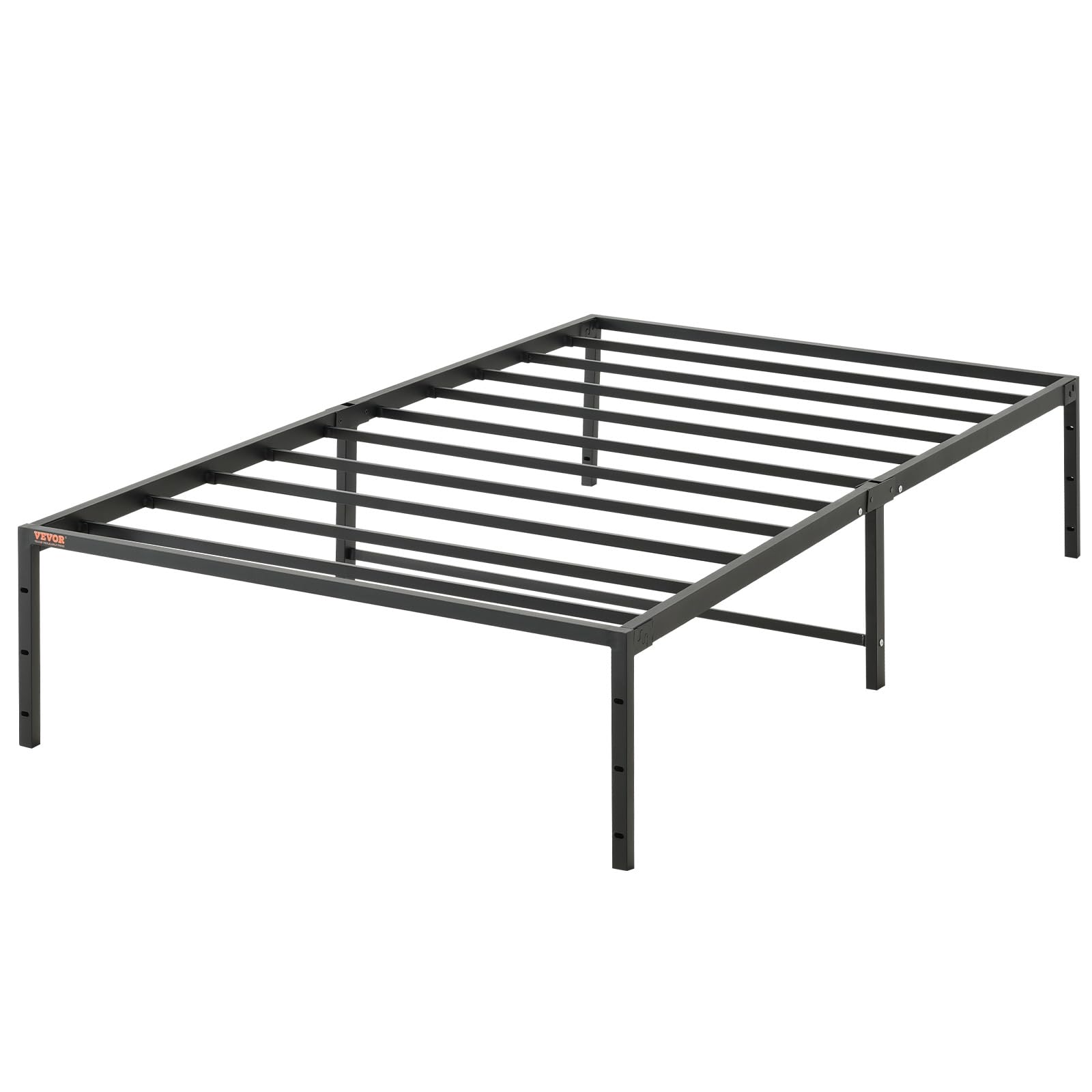 14 Inch Twin Metal Bed Frame Platform, No Box Spring Needed