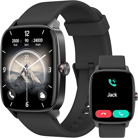 Watch for Men Women, Bluetooth Calling, AI Built-in, IP68 Waterproof