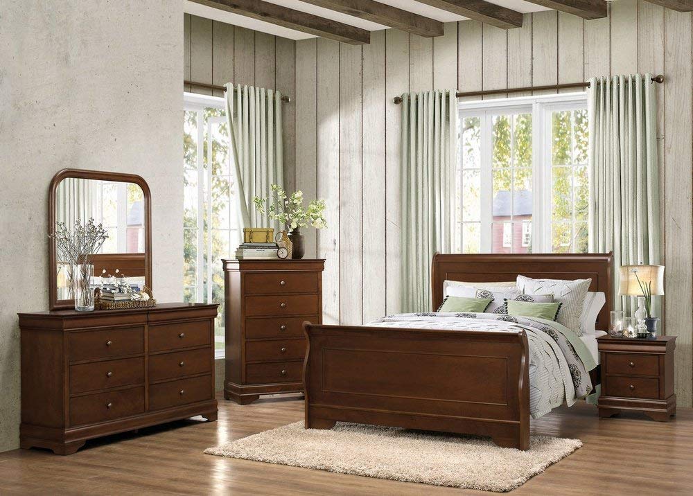 Abbeville Eastern King Sleigh Bedframe