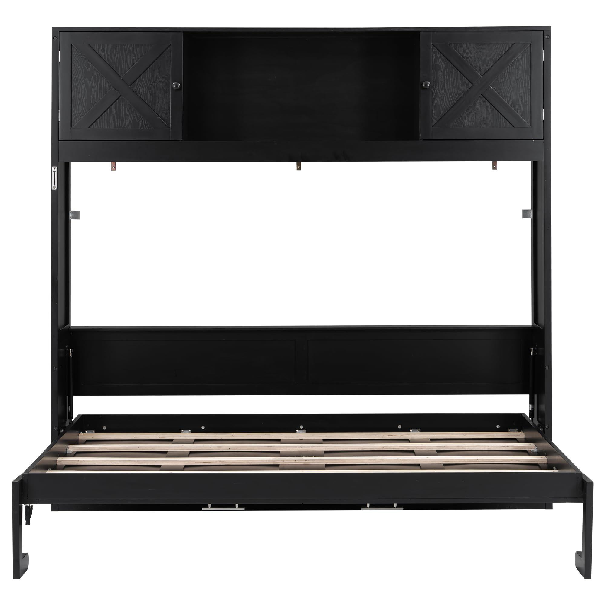 Full Size Wall Bed, Murphy Bed with Storage, Murphy Bed Full Size