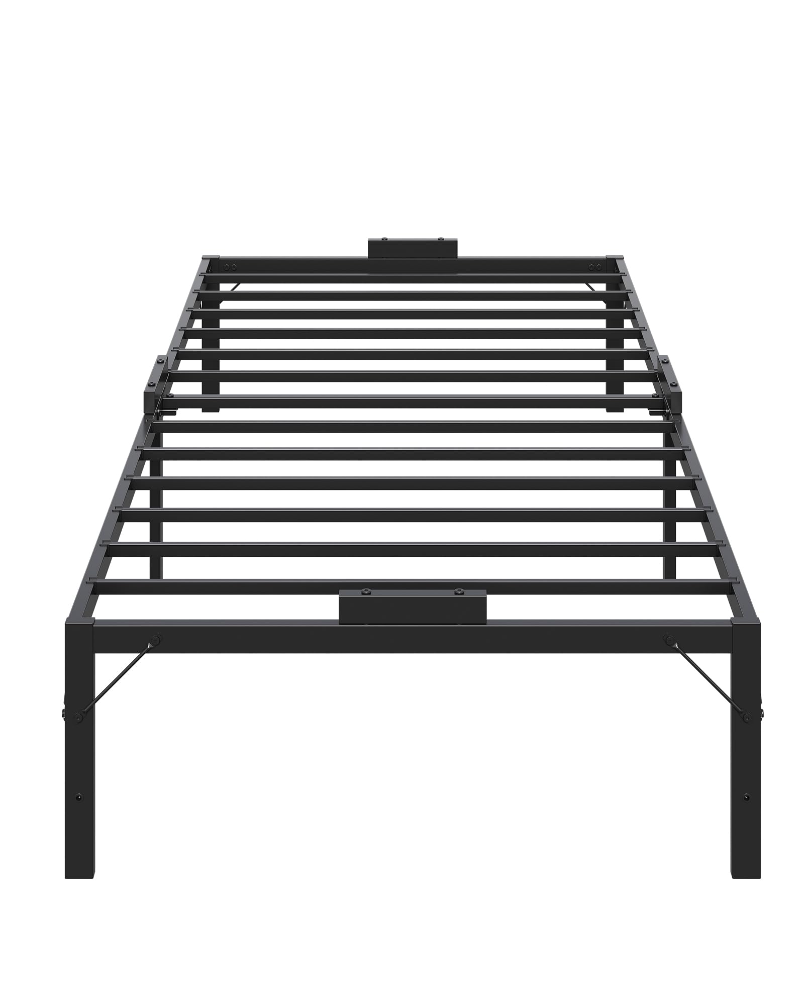 Twin Bed Frame, Metal Platform Bed Frame, Sturdy Bed Frame Twin Size