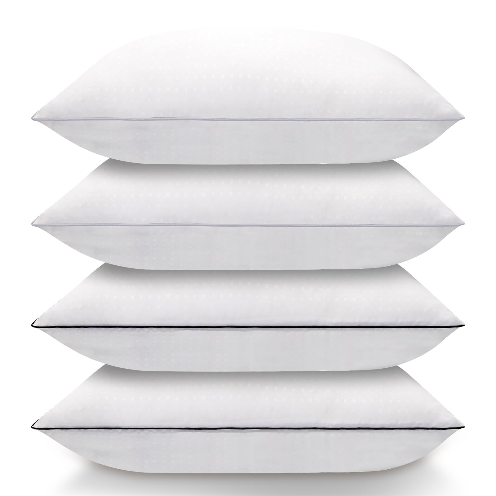 Bed Pillows for Sleeping Queen Size Set of 4, Luxury Hotel Quality Cooling Pillows