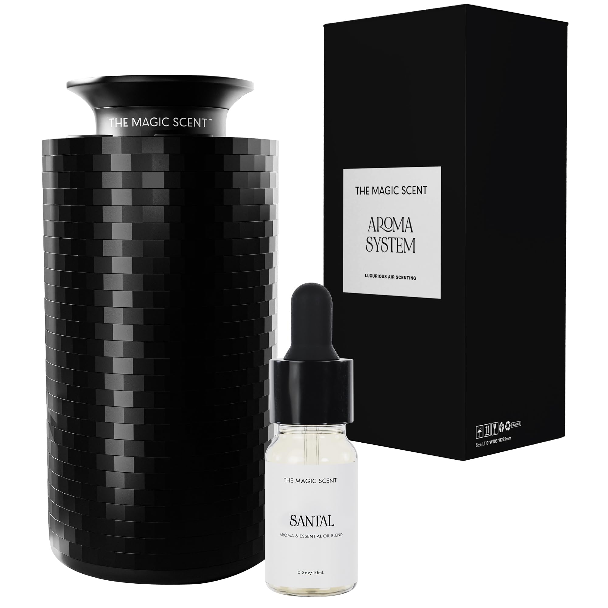 Mini USB Car Diffuser - Waterless Scent Machine for Home & On-The-Go