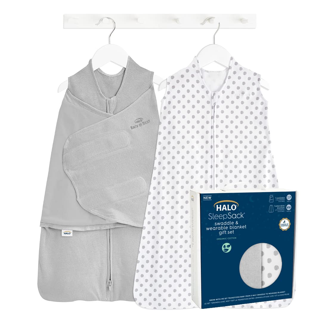 Swaddle 3-6 Months and Wearable Blanket 6-12 Months 100%