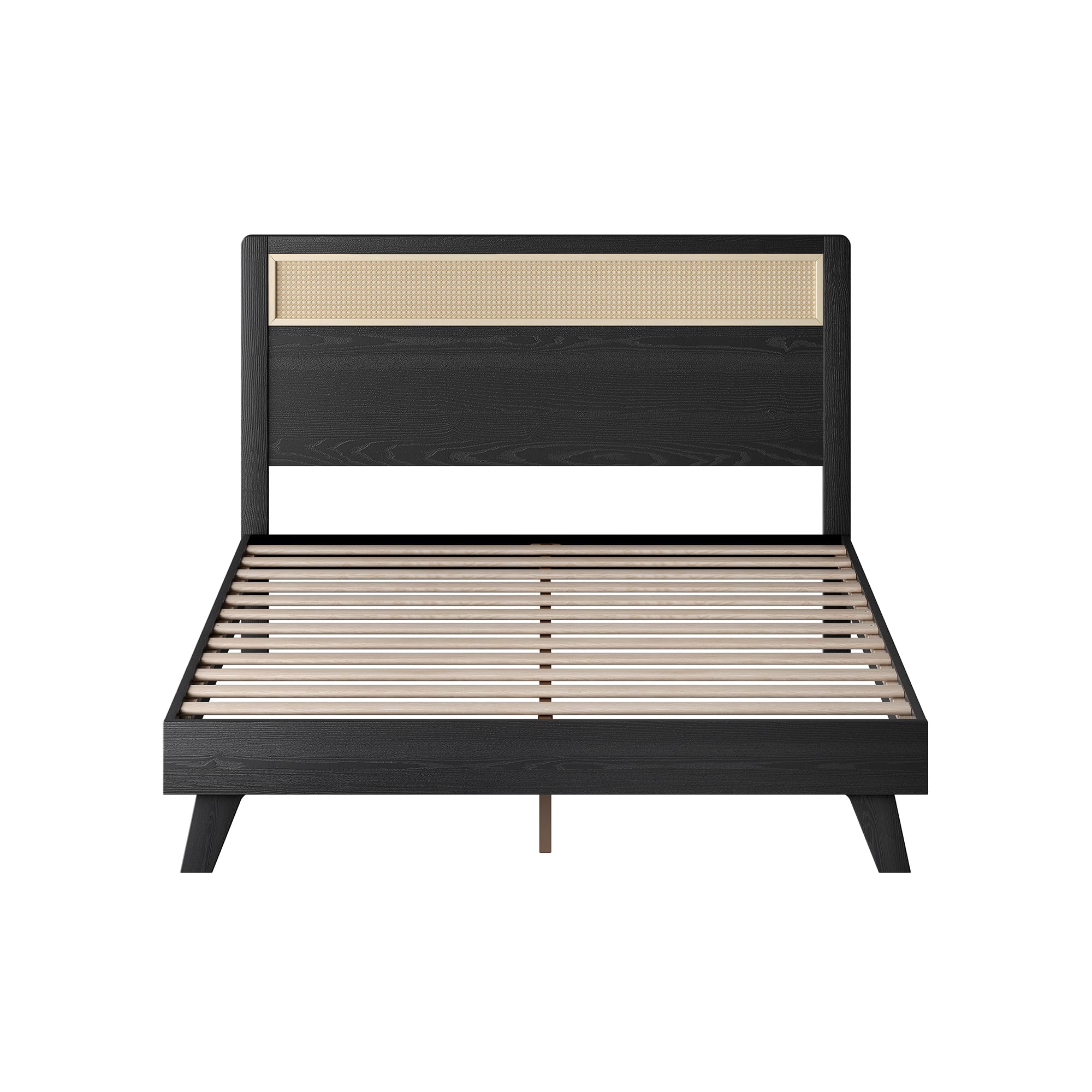 Solid Wood Platform Bed Frame, Wooden Full Size Bed Frame