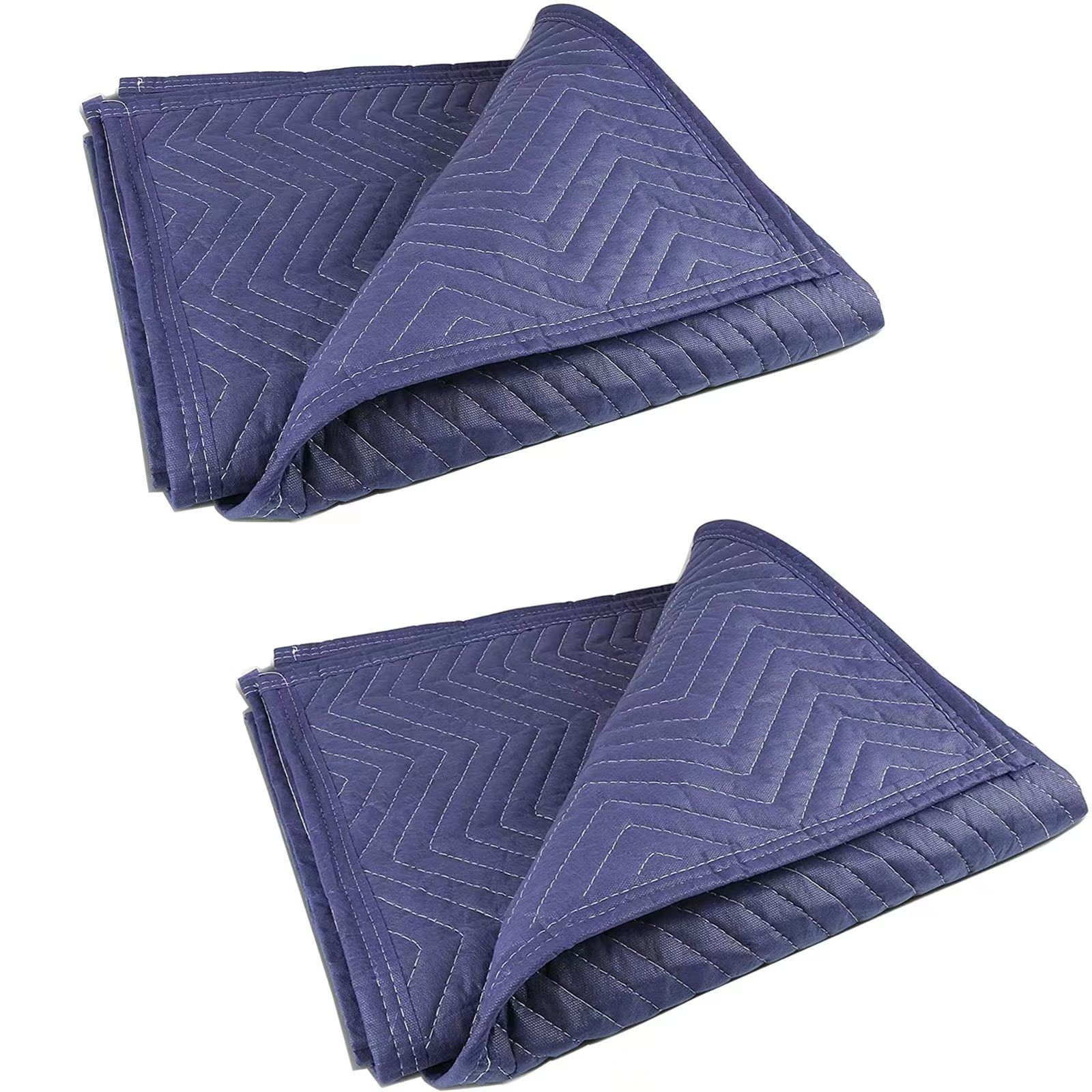 Moving Blankets 40"x 72" Heavy Duty Packing Blankets for Moving