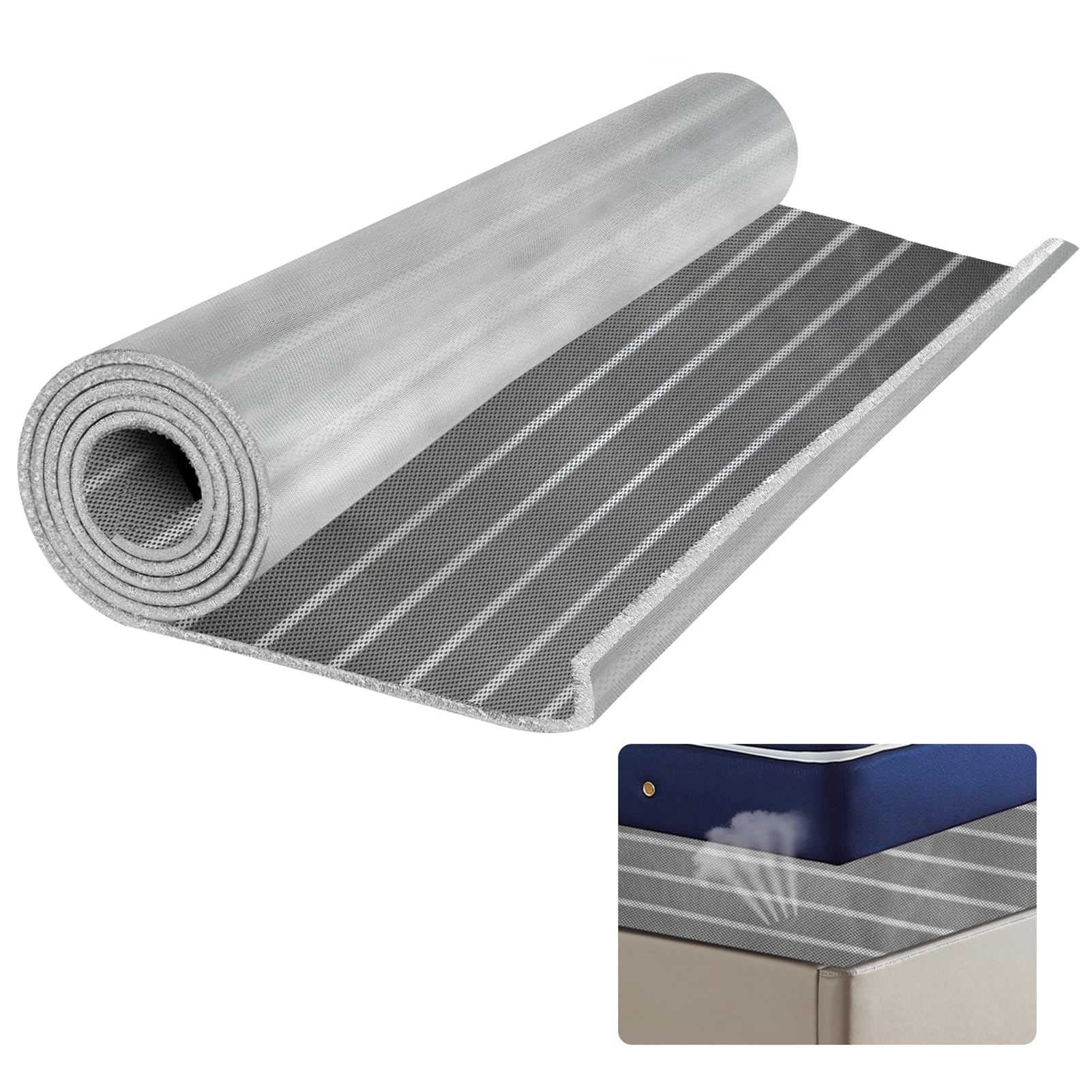 82.7" X 59.1" Mattress Underlay RV Ventilated Mattress Enables Under-Mattress