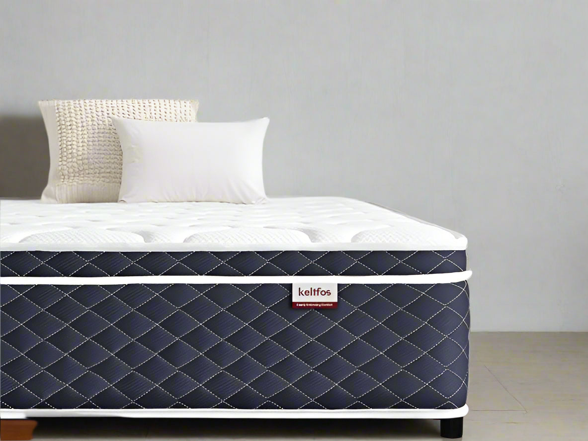 Twin Mattress 12 Inch, Hybrid Mattress in a Box, Individual Pocket Spring