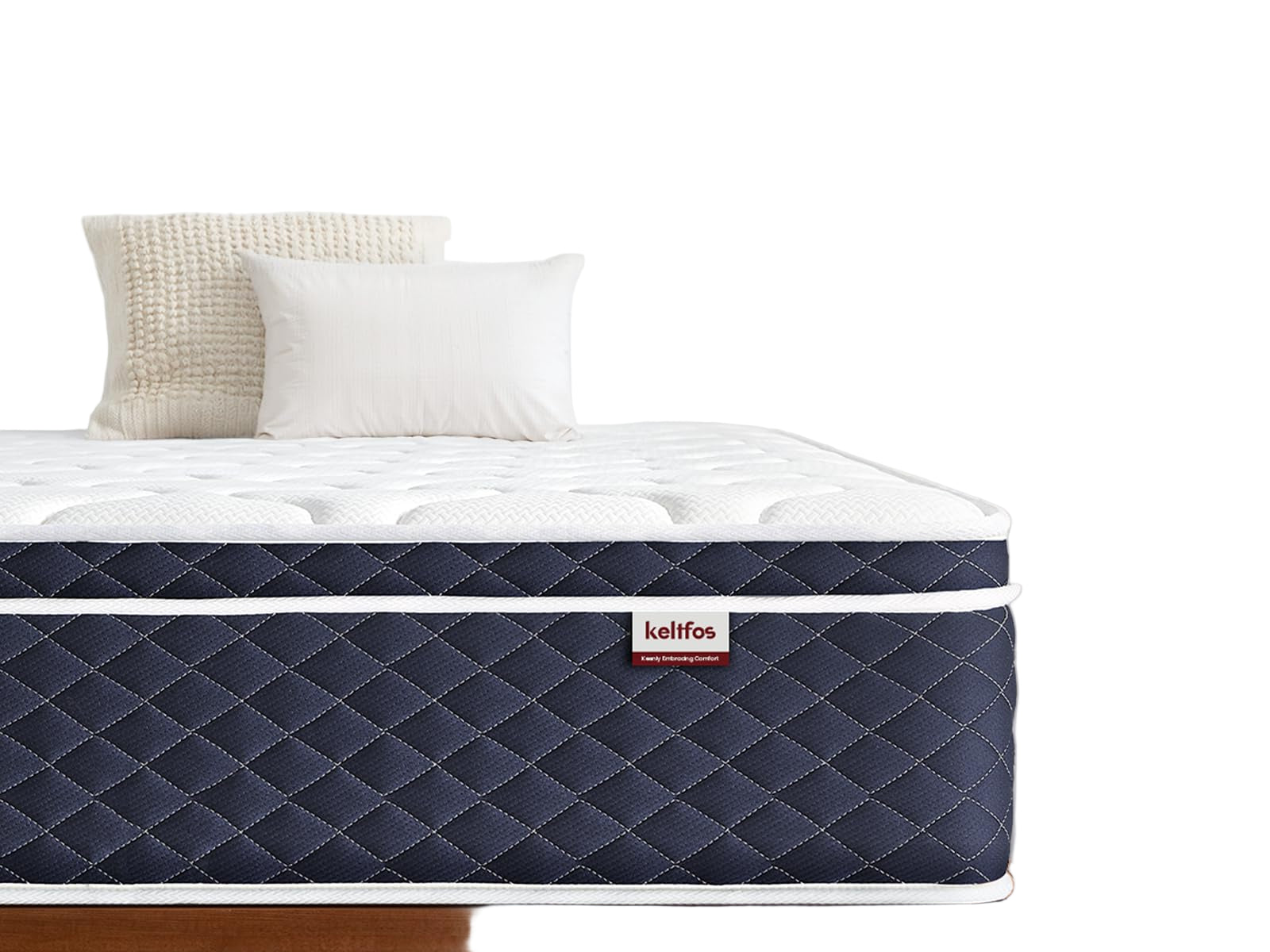 Twin XL Mattress 12 Inch, Hybrid Memory Foam Mattress in a Box