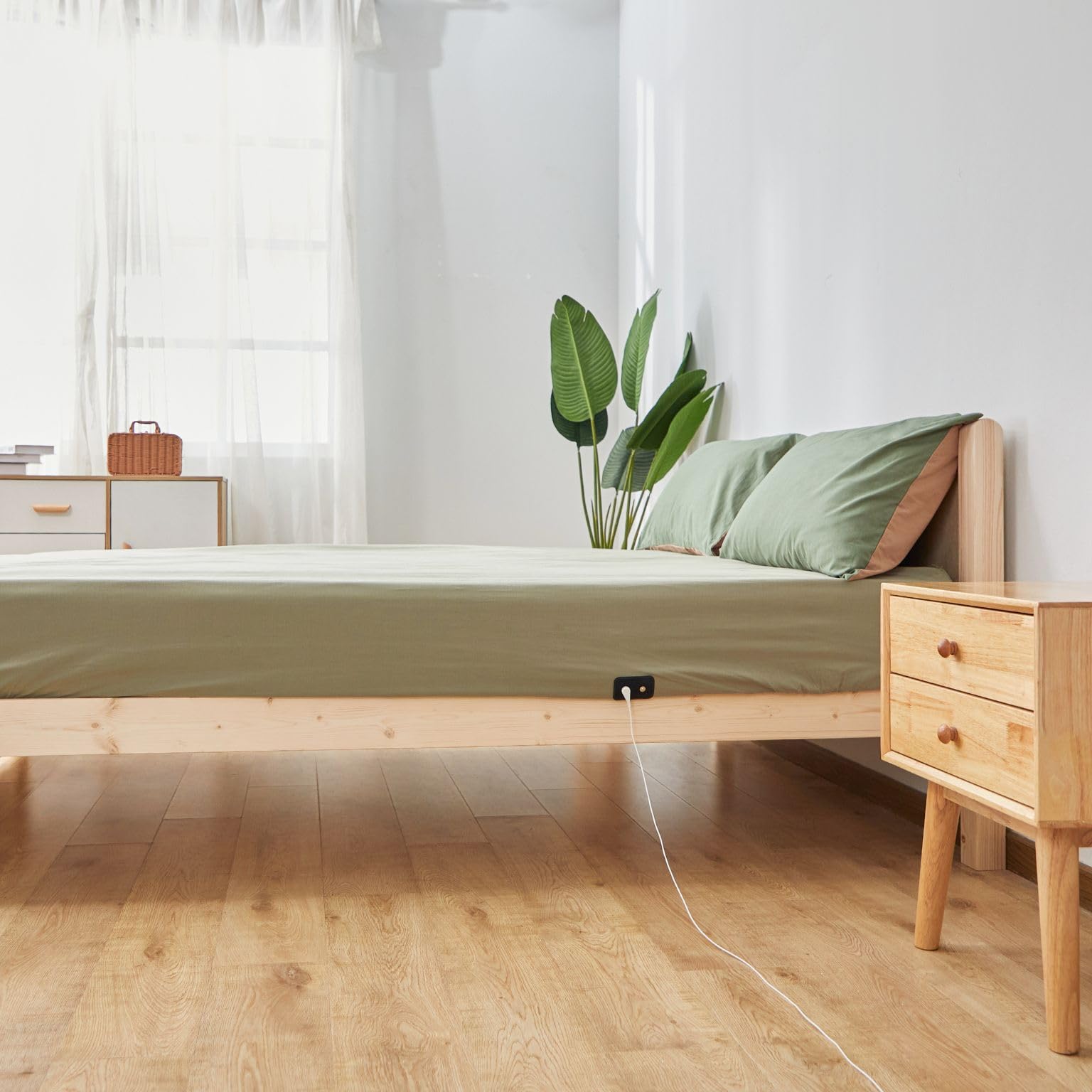 Earthing Sheet, 95% Cotton & 5% Silver Fibers, Reduces Inflammation