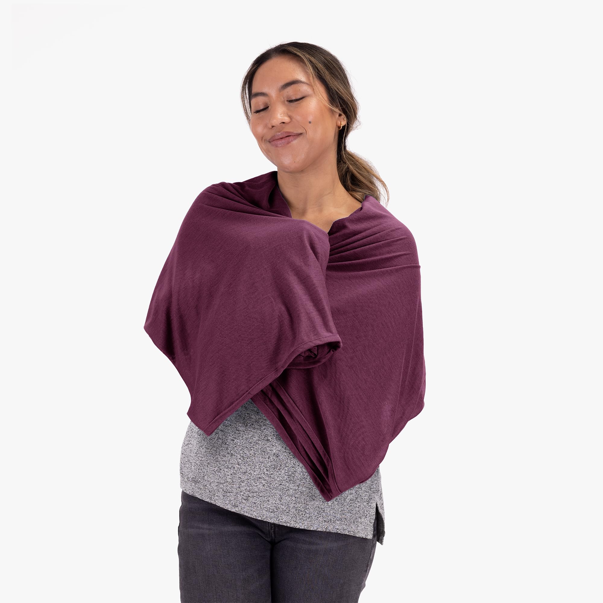 premium - Coolmax - Travel Blanket - Raspberry