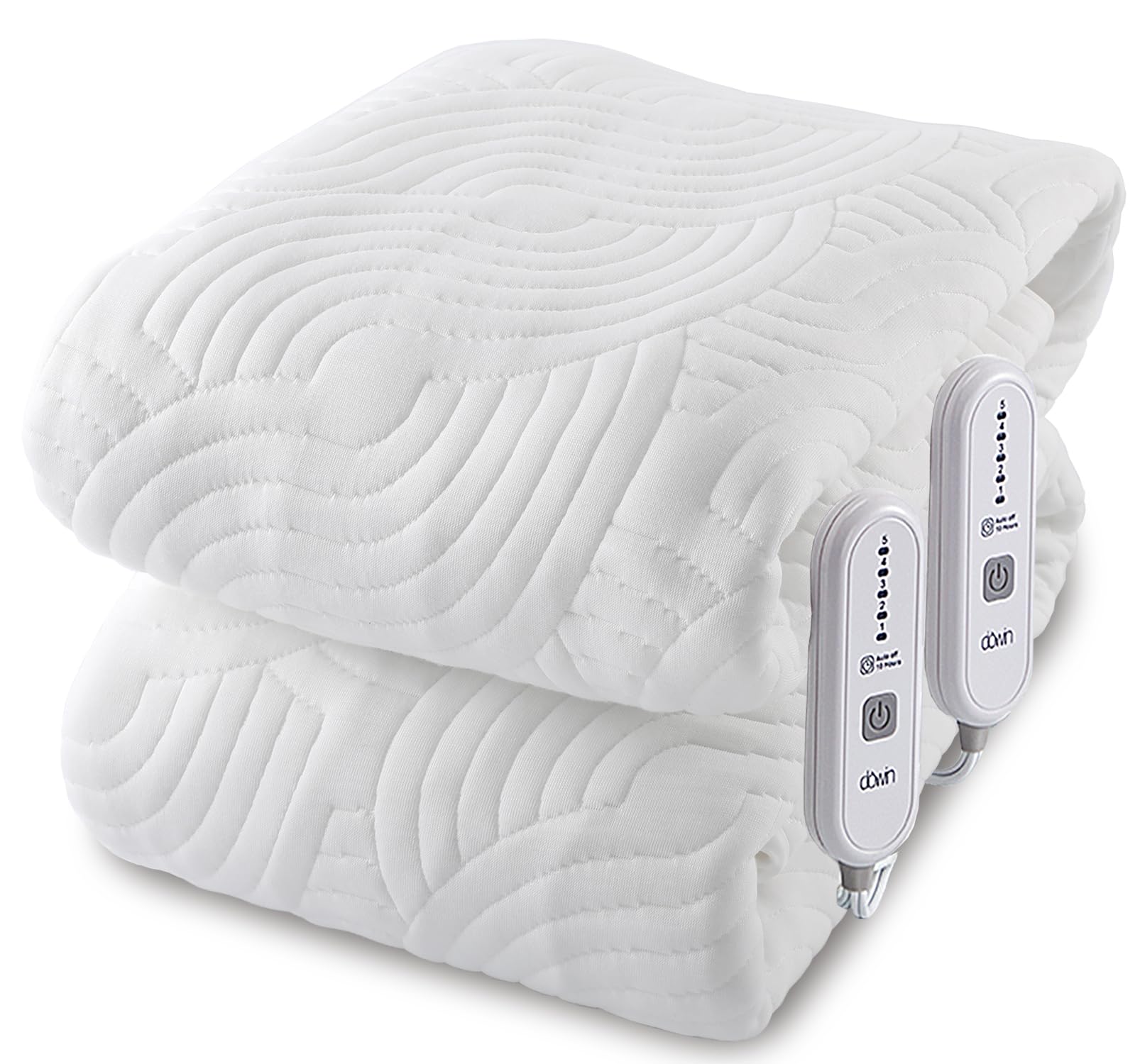 Queen Size Heated Mattress Pad -Bed Heating Pad with Deep Pocket
