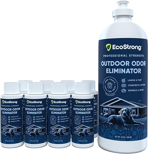 Outdoor Odor Eliminator | Outside Dog Urine Enzyme Cleaner – Powerful Pet