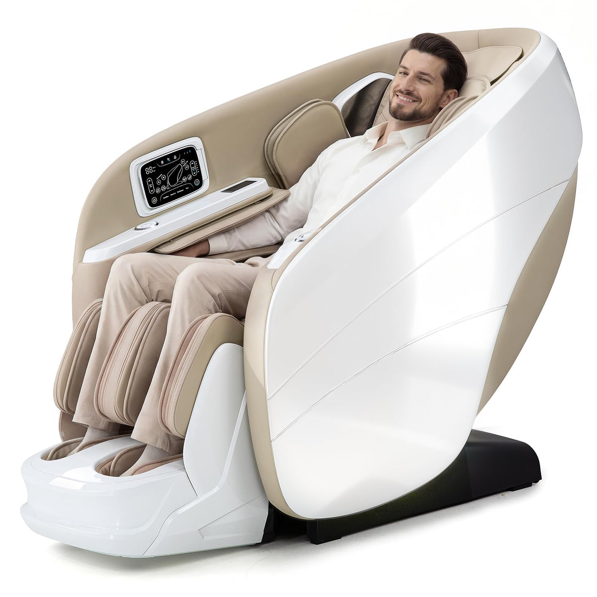 4D Full-Body Massage Chair – SL Track Zero Gravity Recliner