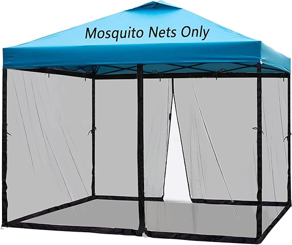 Mosquito Netting for Patio Camping Gazebo/Pop Up Canopy Tent