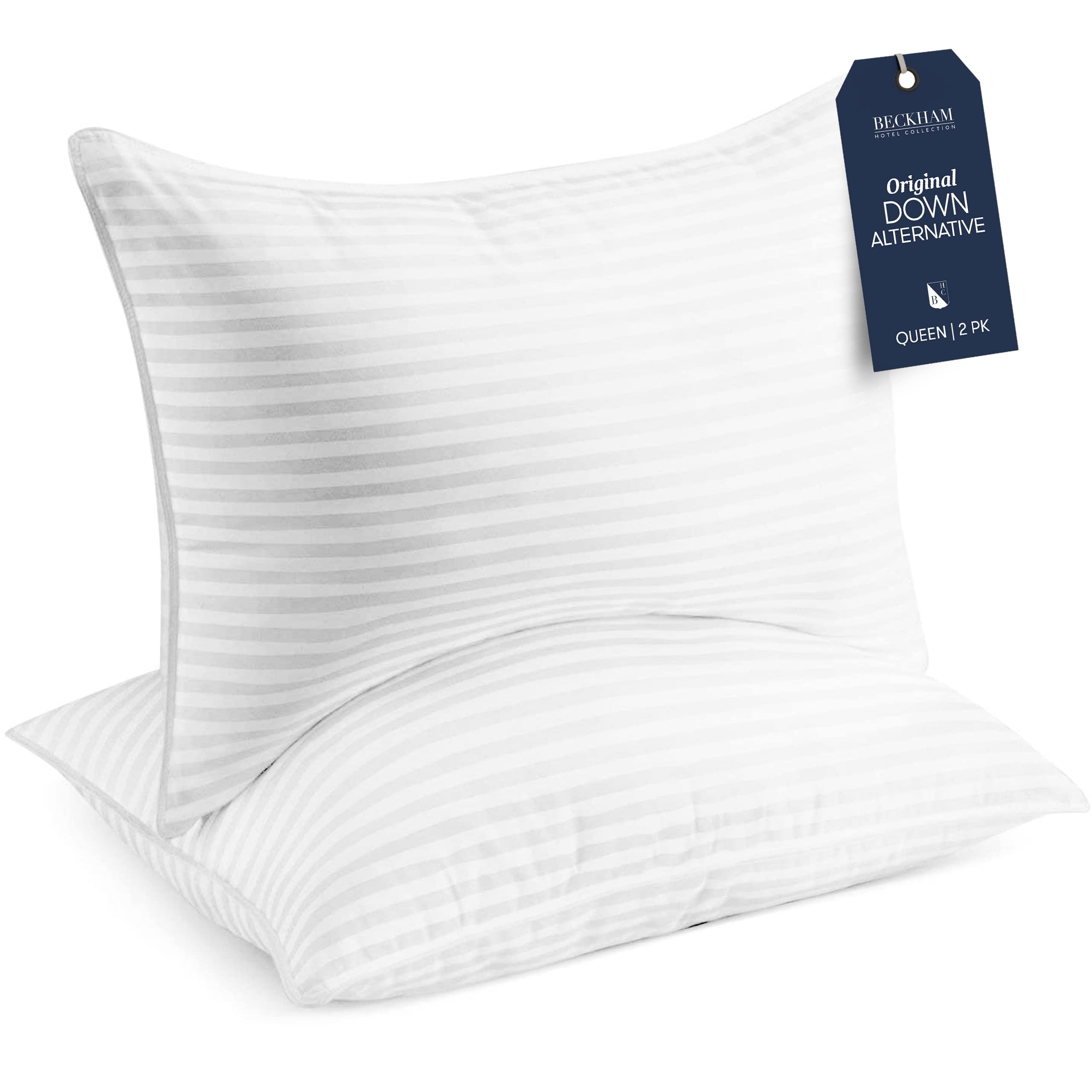 Bed Pillows Standard/Queen Size Set of 2 - Original Down Alternative Pillow for Sleeping