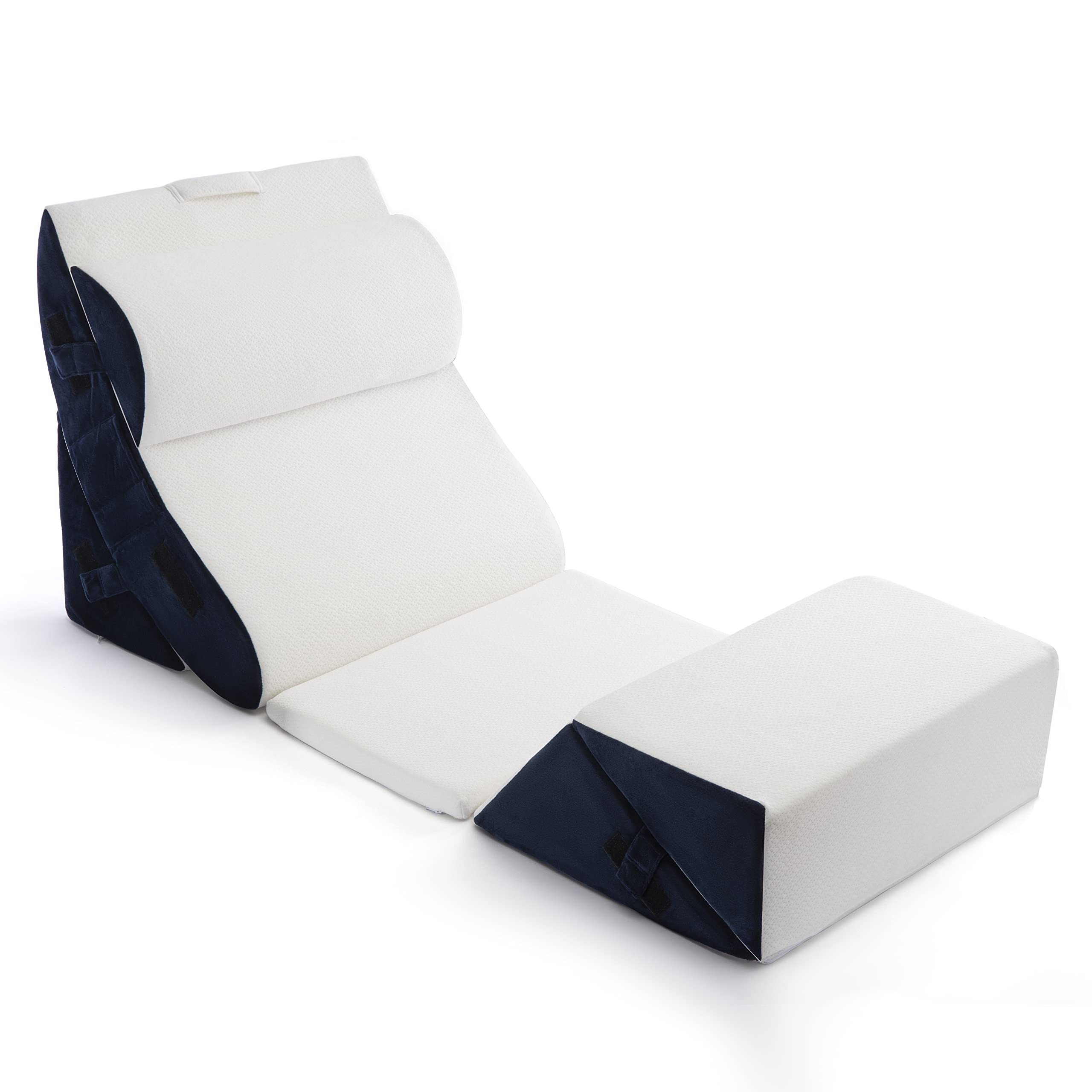 P 6 Piece Bed Wedge Pillow for Sleeping Post Surgery - Orthopedic Bed Wedge Pillow Set