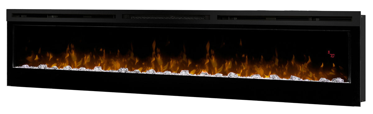Linear Electric Fireplace, 74-Inch