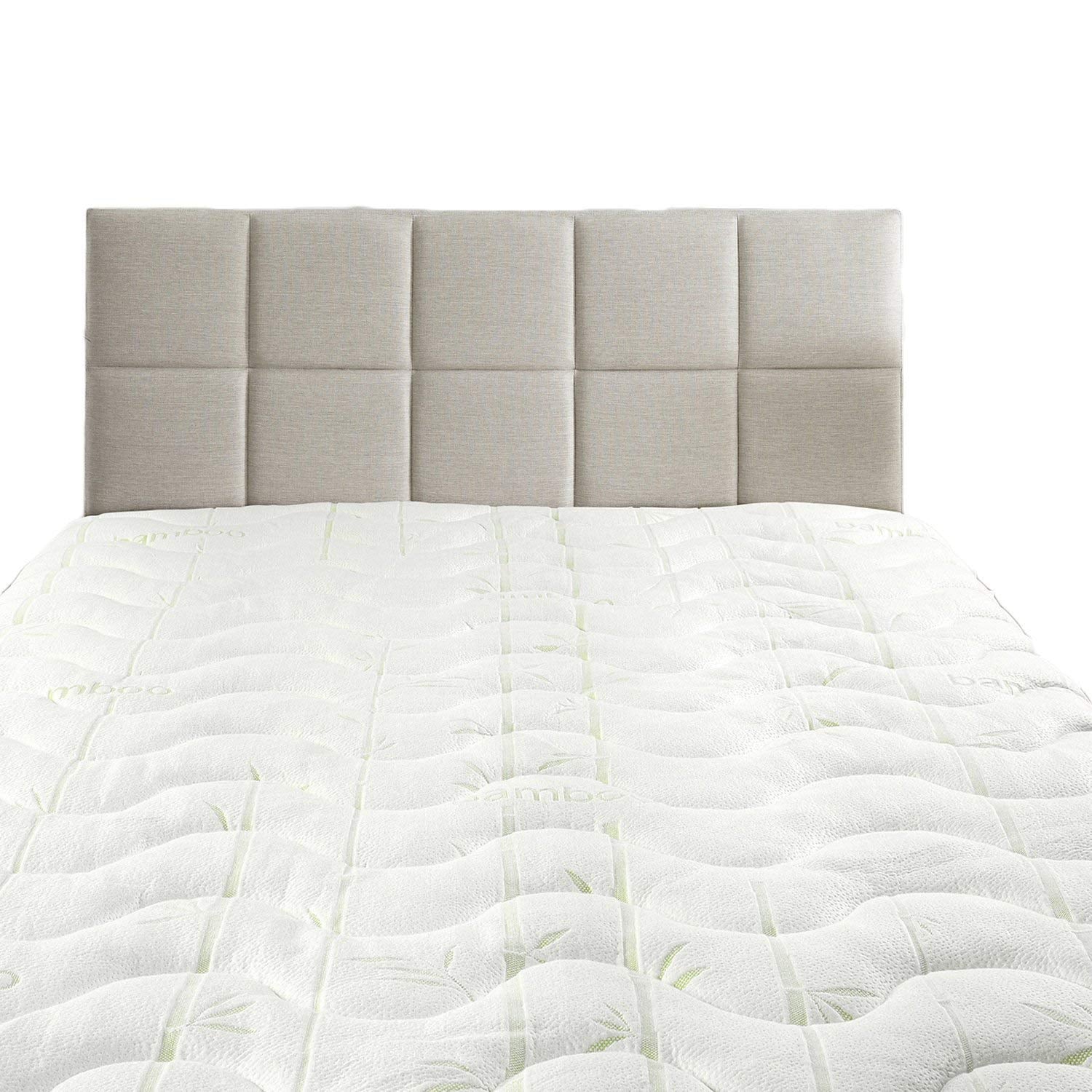 Waterproof Jacquard and Viscose derived from Bamboo, Blend Fitted Topper