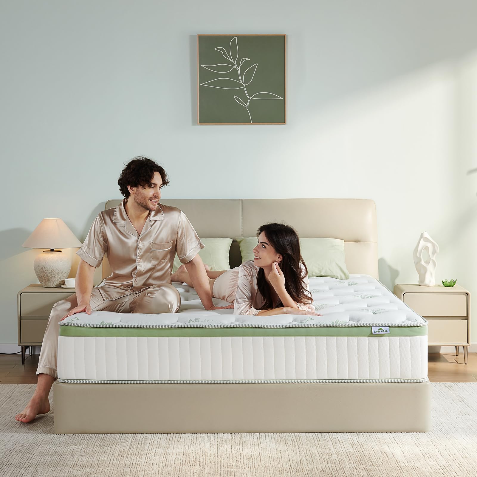 Full Mattress,10 Inch Full Size Mattresses in a Box,Memory Foam Hybrid Mattress
