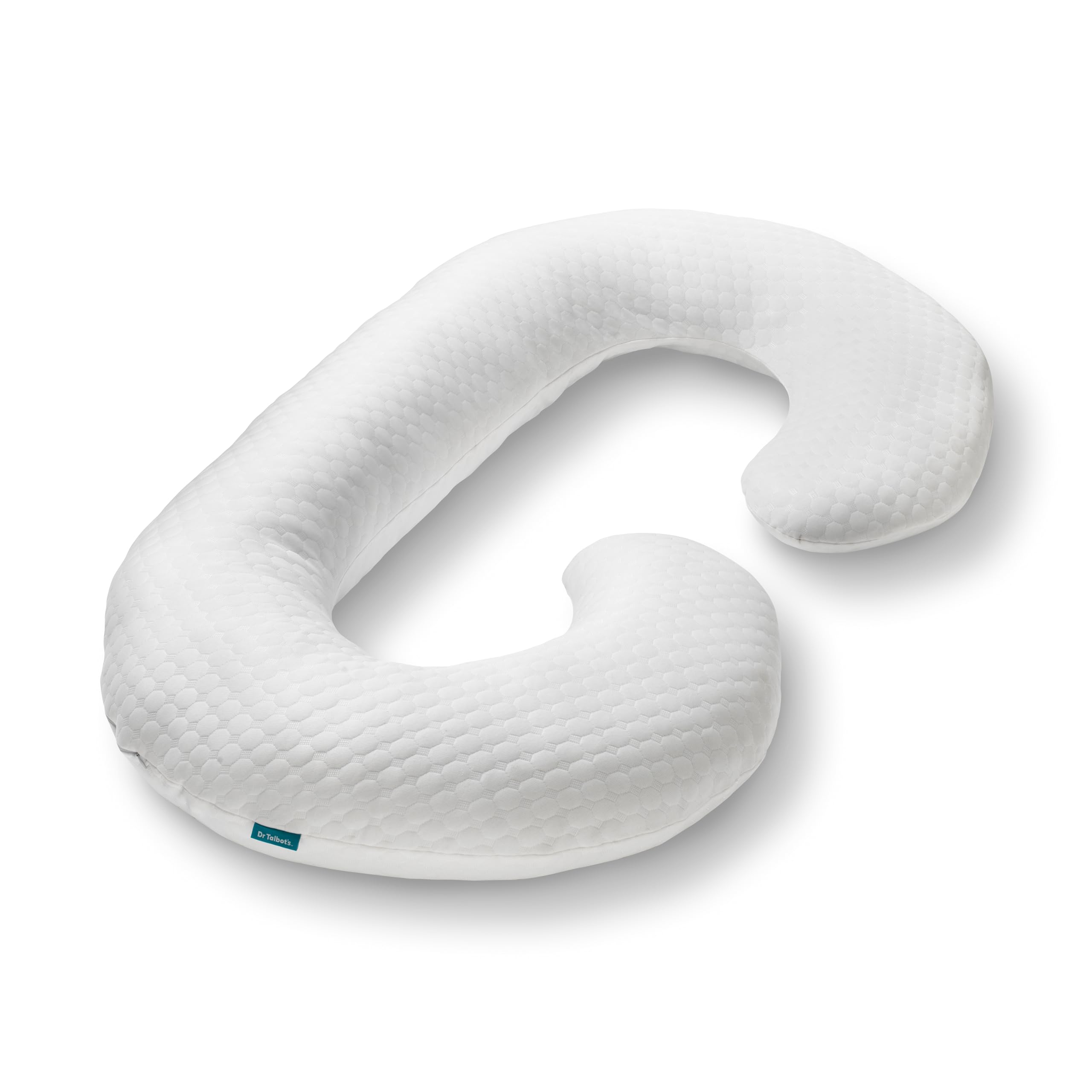 Mom's Pregnancy Pillow - Stay Cool C-Shaped Pillow for Pregnant Women
