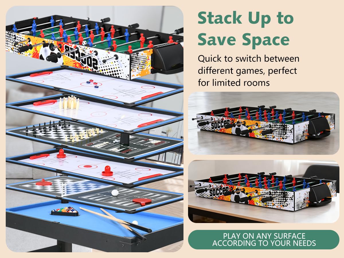 15-in-1 Multi Game Table, 48"