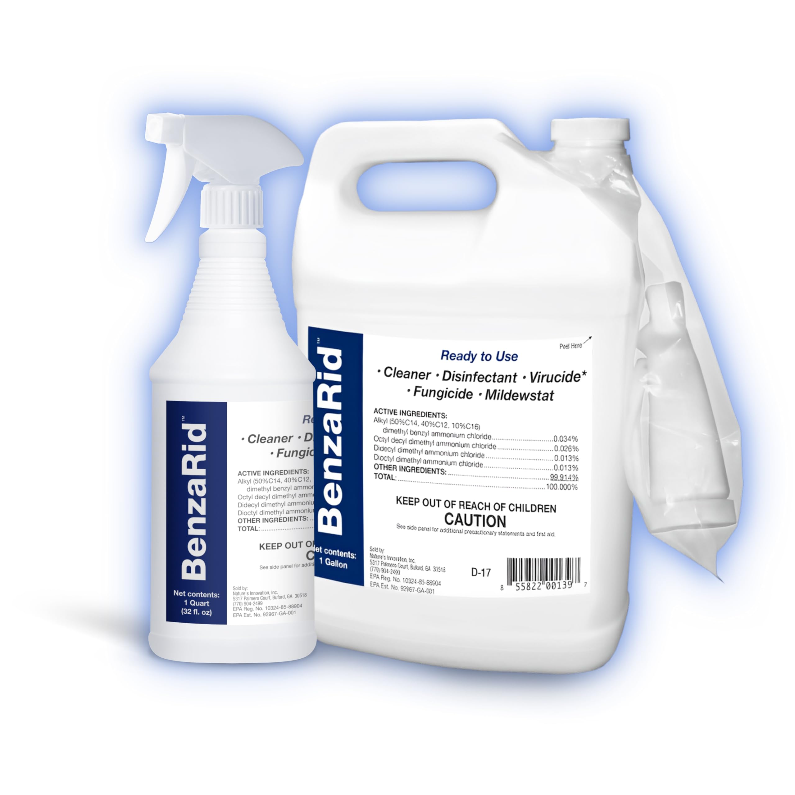 Pro Mold Killer Fungicide Disinfectant including Aspergillus Niger (Black Mold)