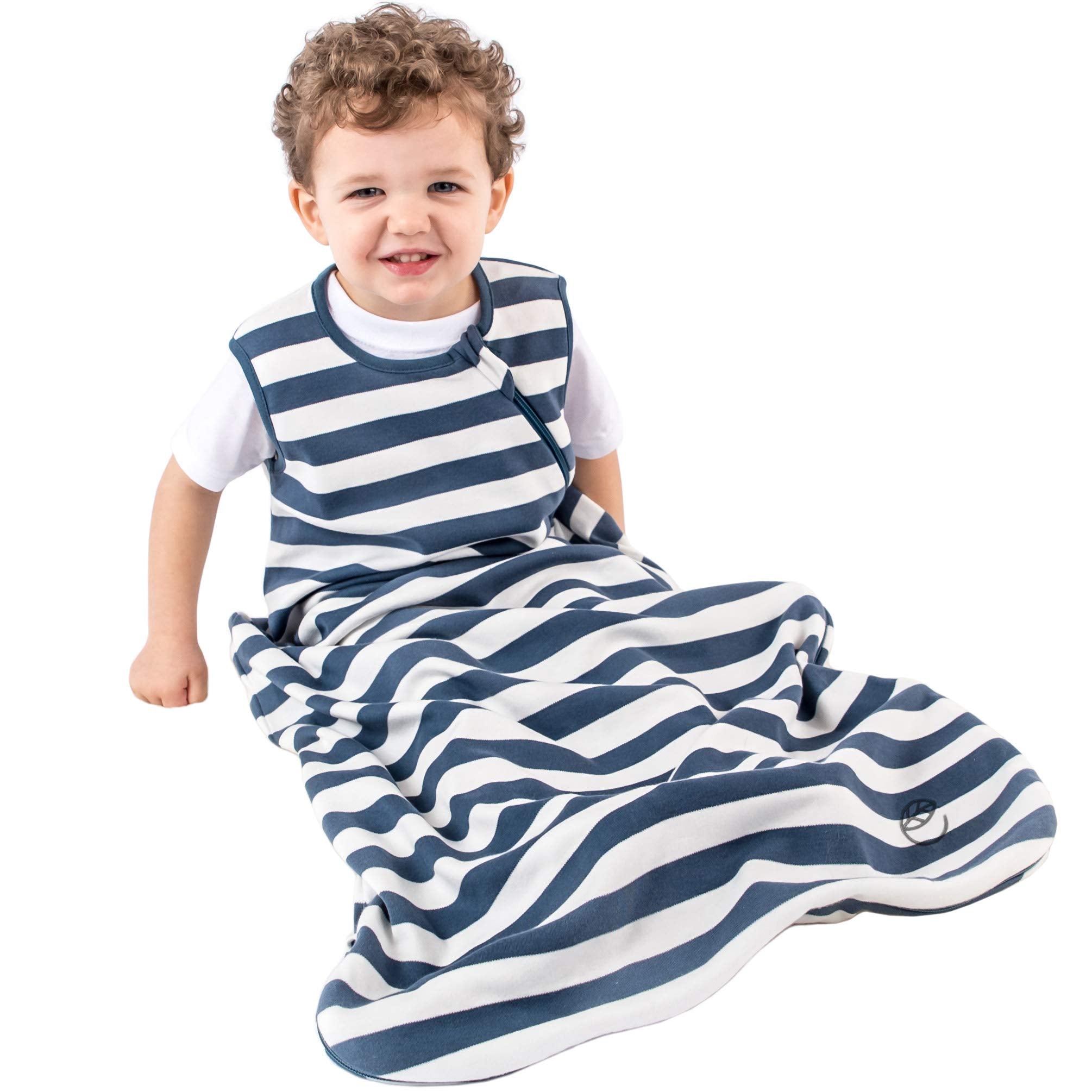 Cotton Baby Sleep Sack - 2-Way Zipper Baby Wearable Blanket