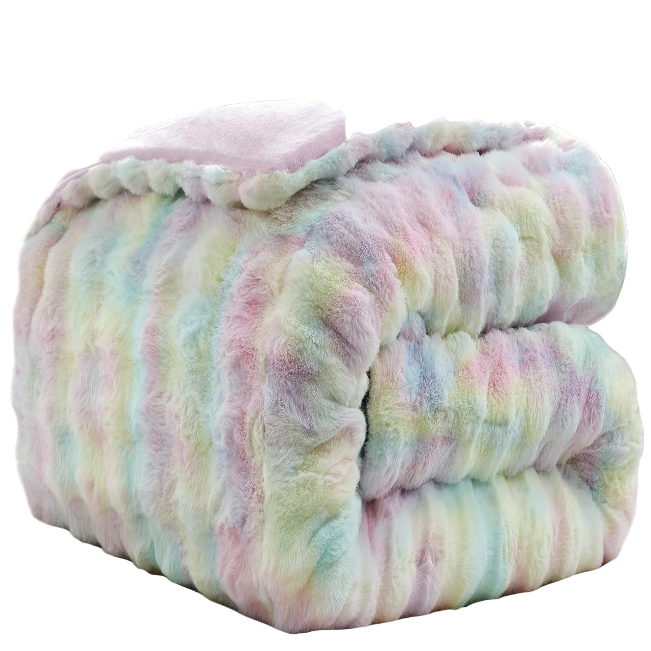 Sherbert Scoops - Coma Inducer® Alaskan King Comforter Set - Rainbow Sprinkles