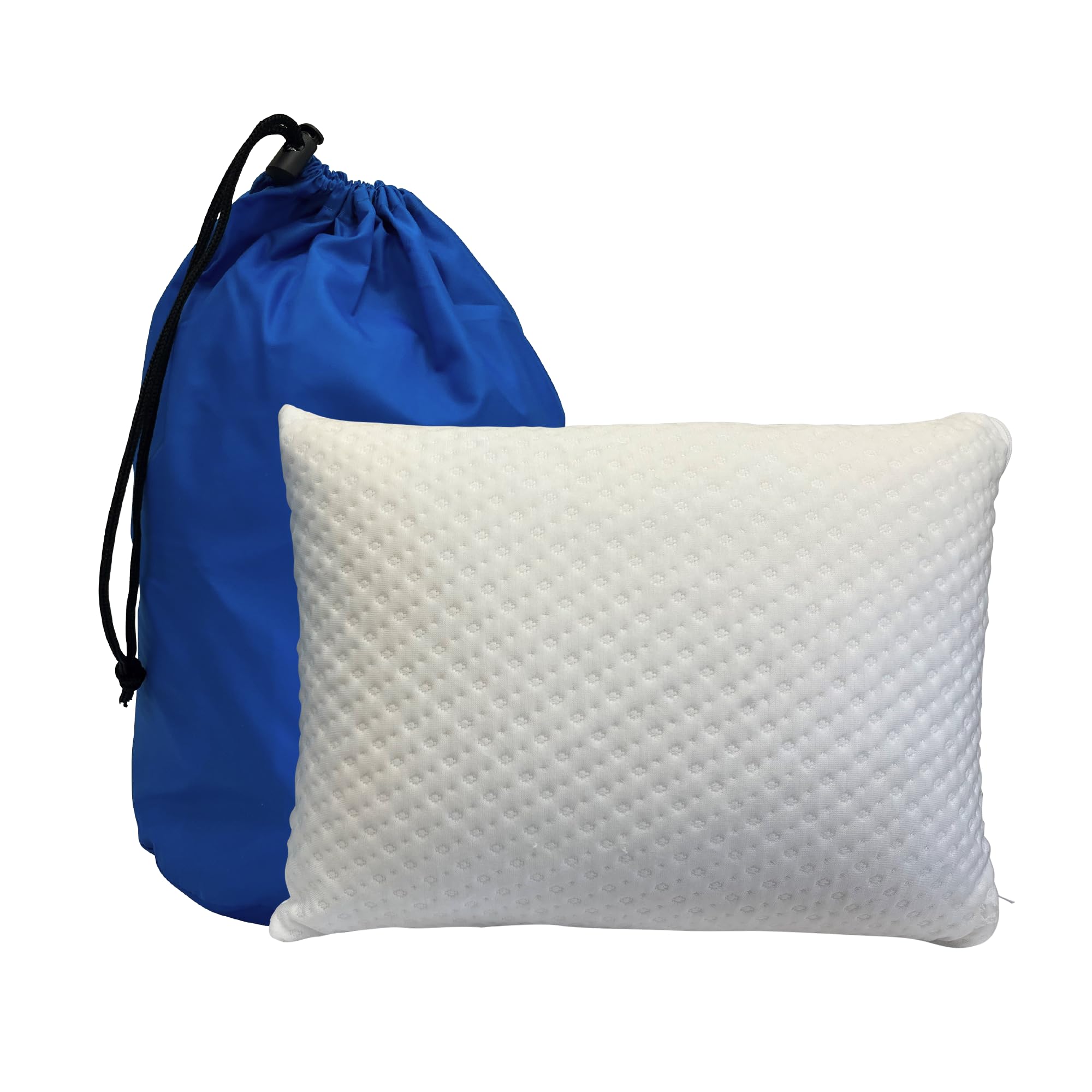 Travel Mini Pillow - 100% Talalay Latex - Made in USA, Sleep on Vacation