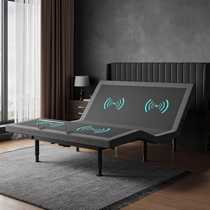 Adjustable Bed Frame Queen with Massage Adjustable Bed Base