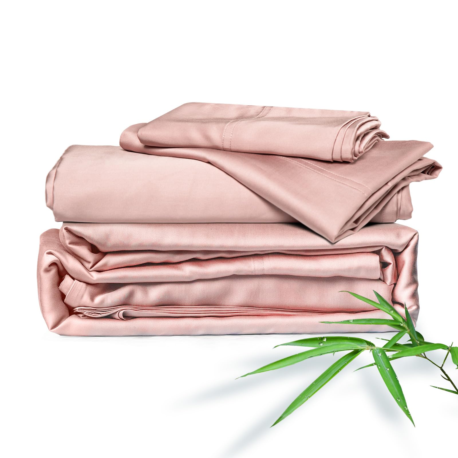 Sheets Queen Bed Sheet Set, 100% Rayon derived from Bamboo