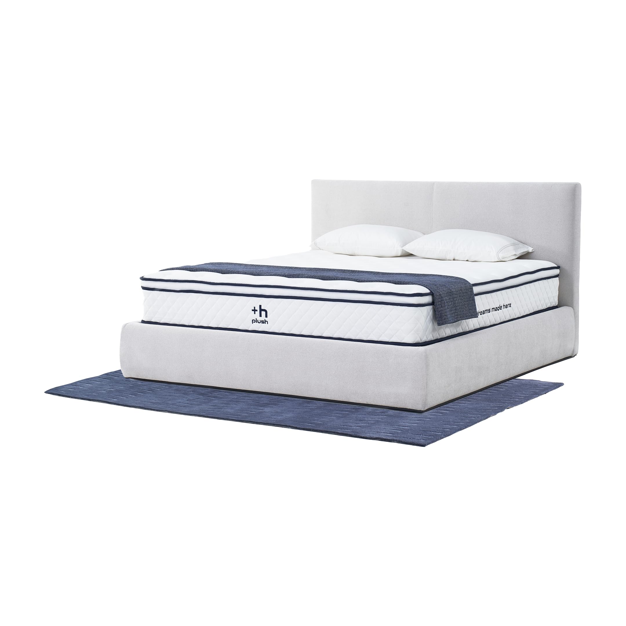 Dream Queen Mattress 12 Inch Hybrid Pocketed Springs